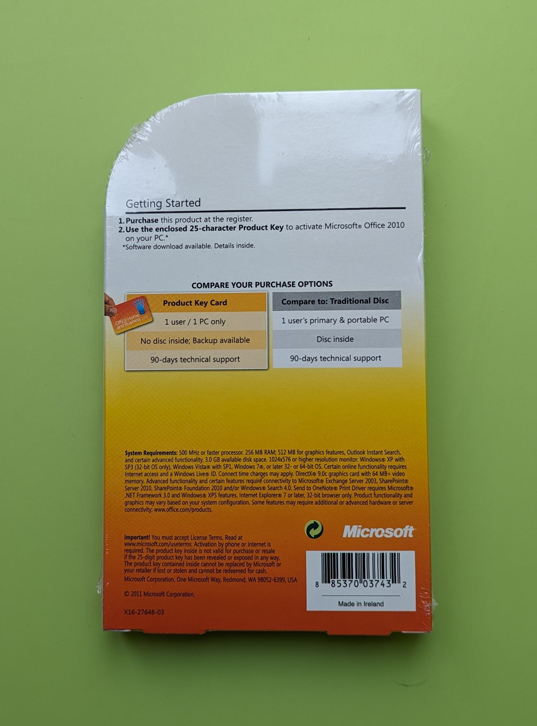 Microsoft Office 2010 Home & Business English Key Card – ShopSoftware